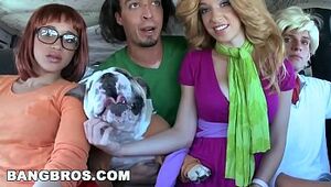 BANGBROS - Halloween with Jada Stevens in a Big Ass Haunted Mansion